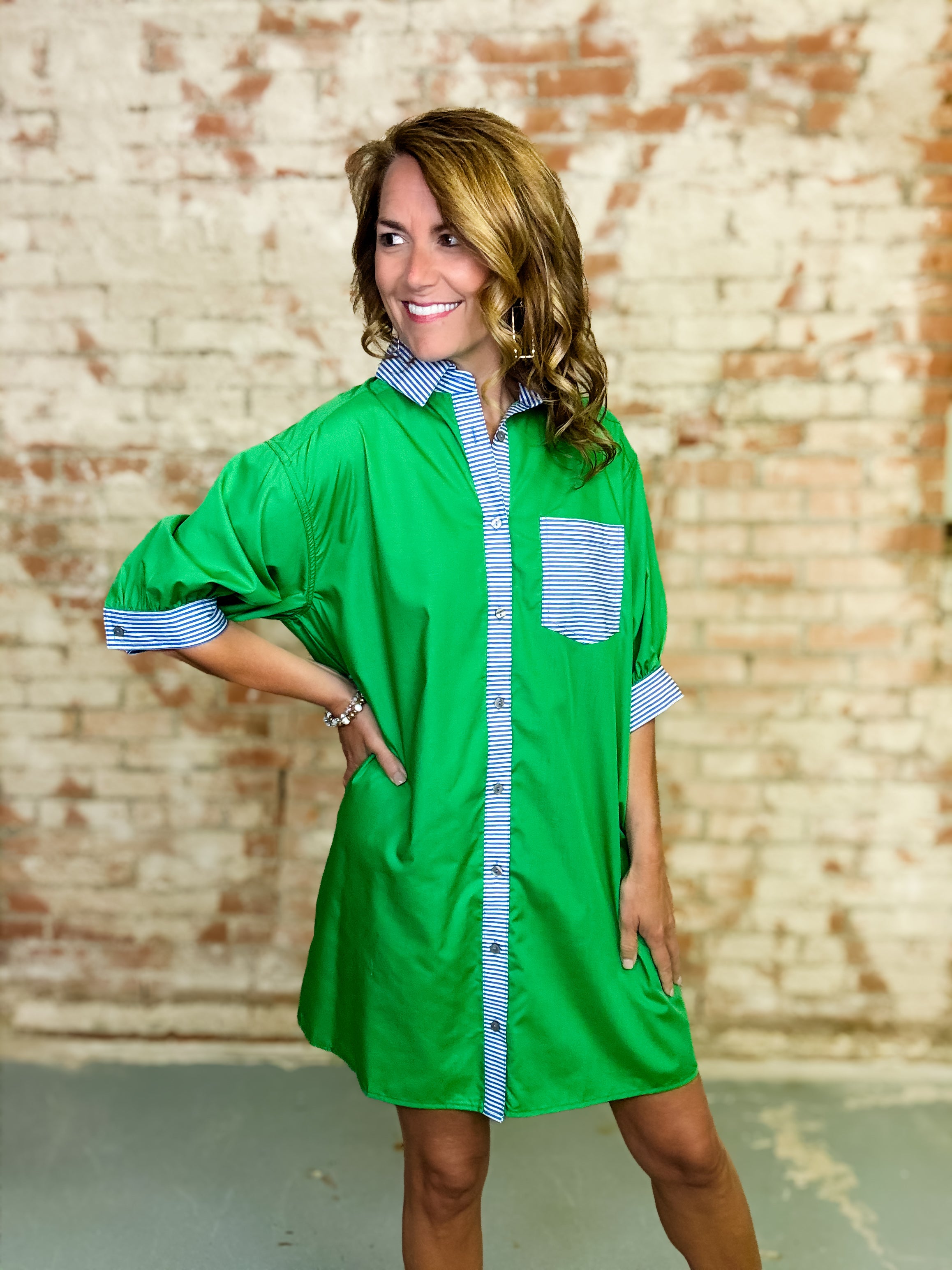 Keally Shirt Dress