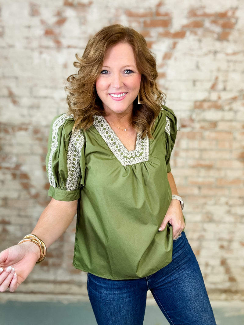 Toria Puff Sleeve Top