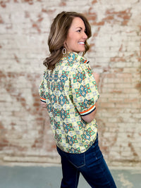 Sunny Embroidered Top
