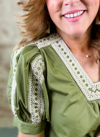 Toria Puff Sleeve Top