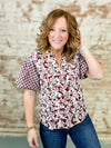 Tanya Embroidered Top
