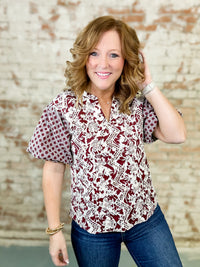 Tanya Embroidered Top