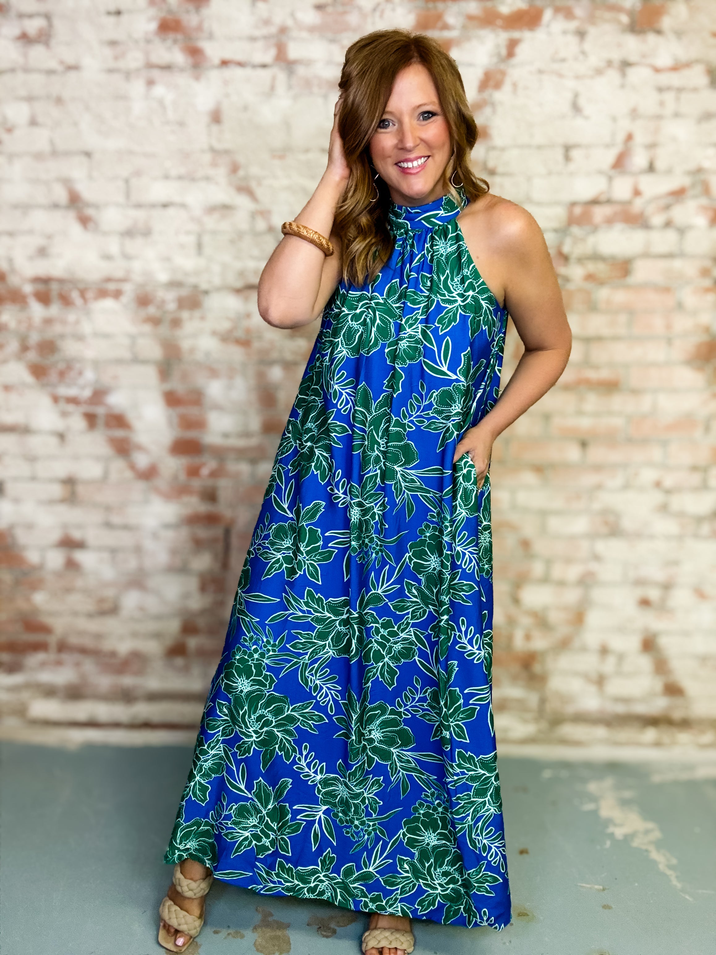 Maelynn Halter Dress