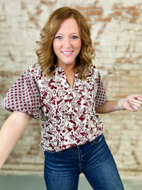 Tanya Embroidered Top