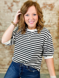 Hearn Stripe Top