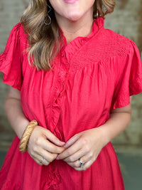 Latrice Ruffle Dress