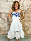 Lauren Embroidered Dress - FINAL SALE
