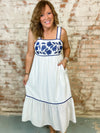 Lauren Embroidered Dress - FINAL SALE