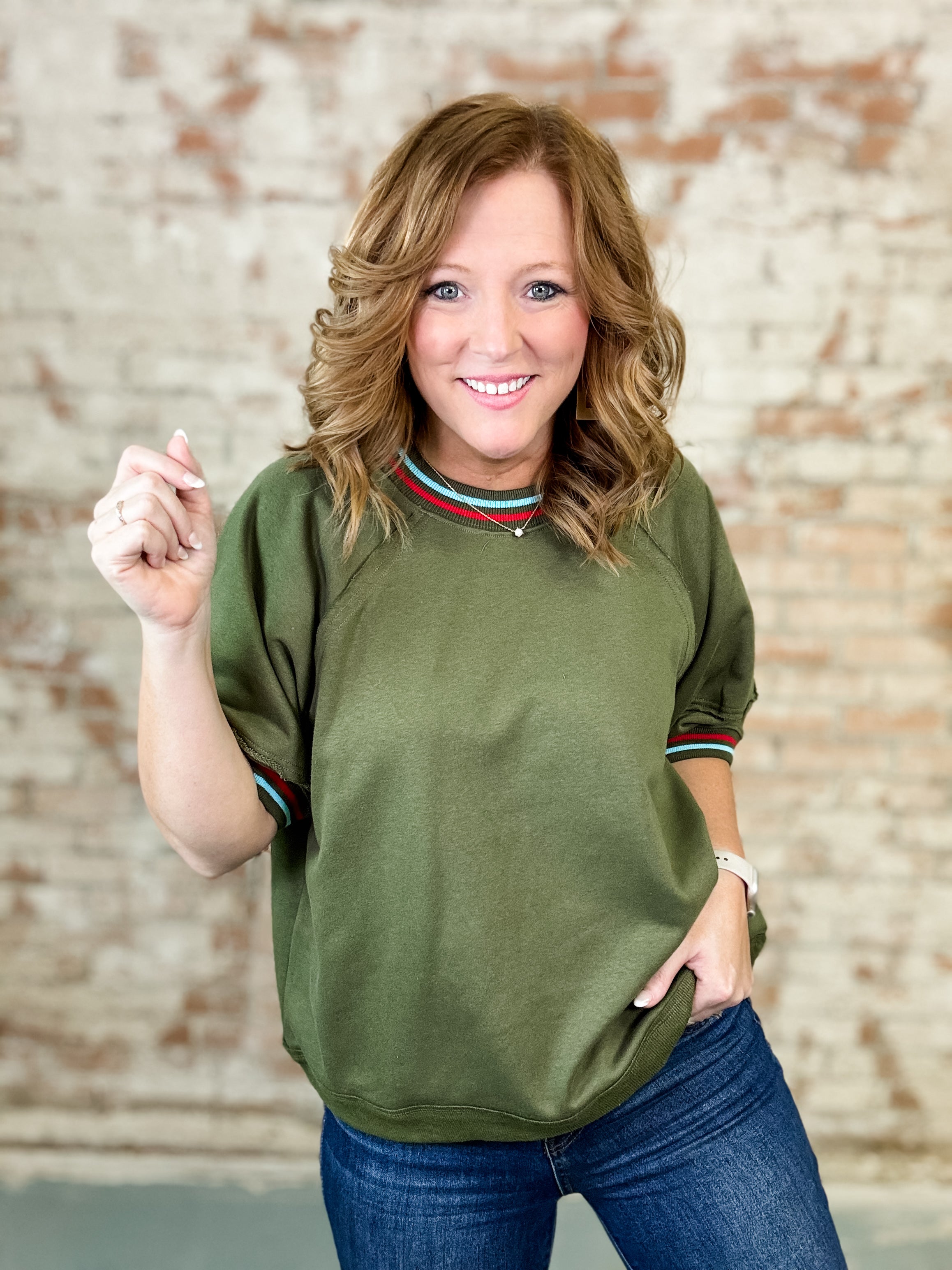 Mossy Knit Top
