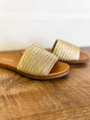 Jessamy Gold Braid Sandal