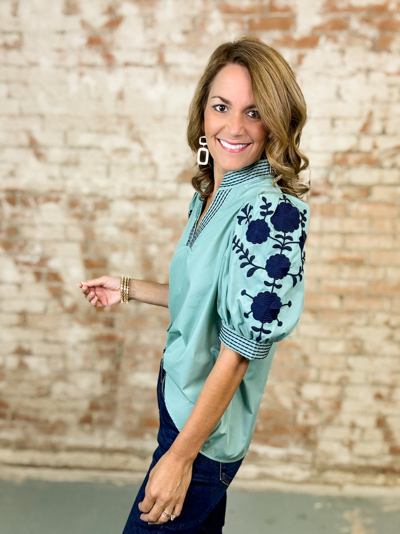 Surya Sage Top