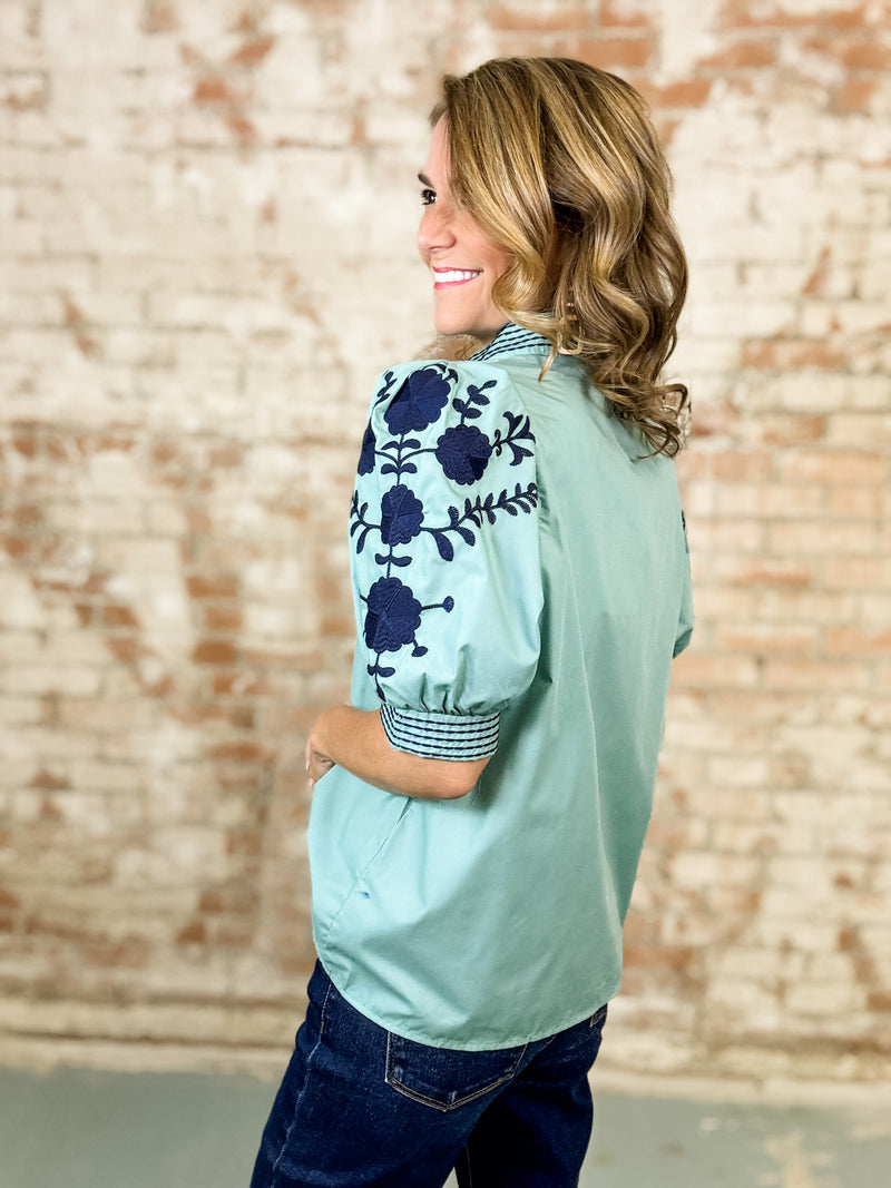 Surya Sage Top