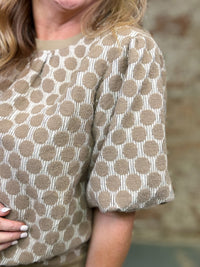Yvette Polka Dot Top