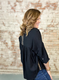 Alicia Leopard Top