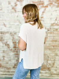 Robbi Mock Neck Knit Top
