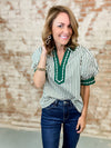 Latarcia Stripe Top