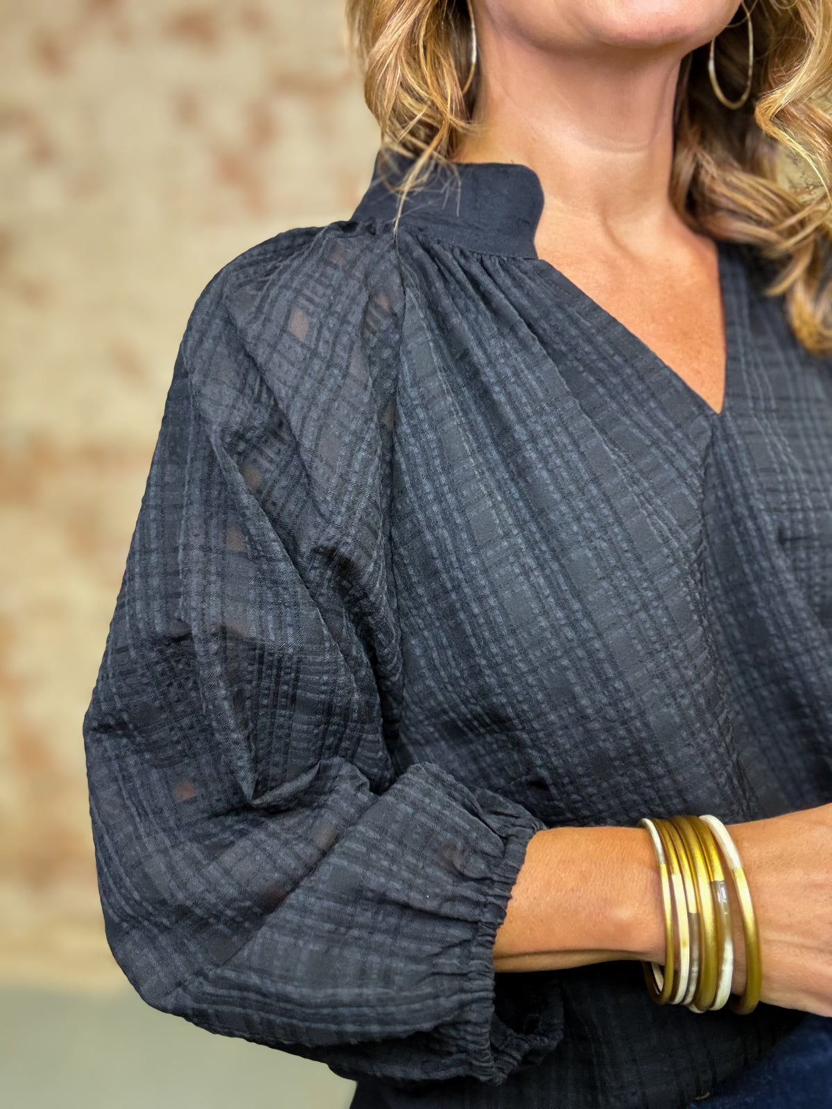 Fiona Textured Top