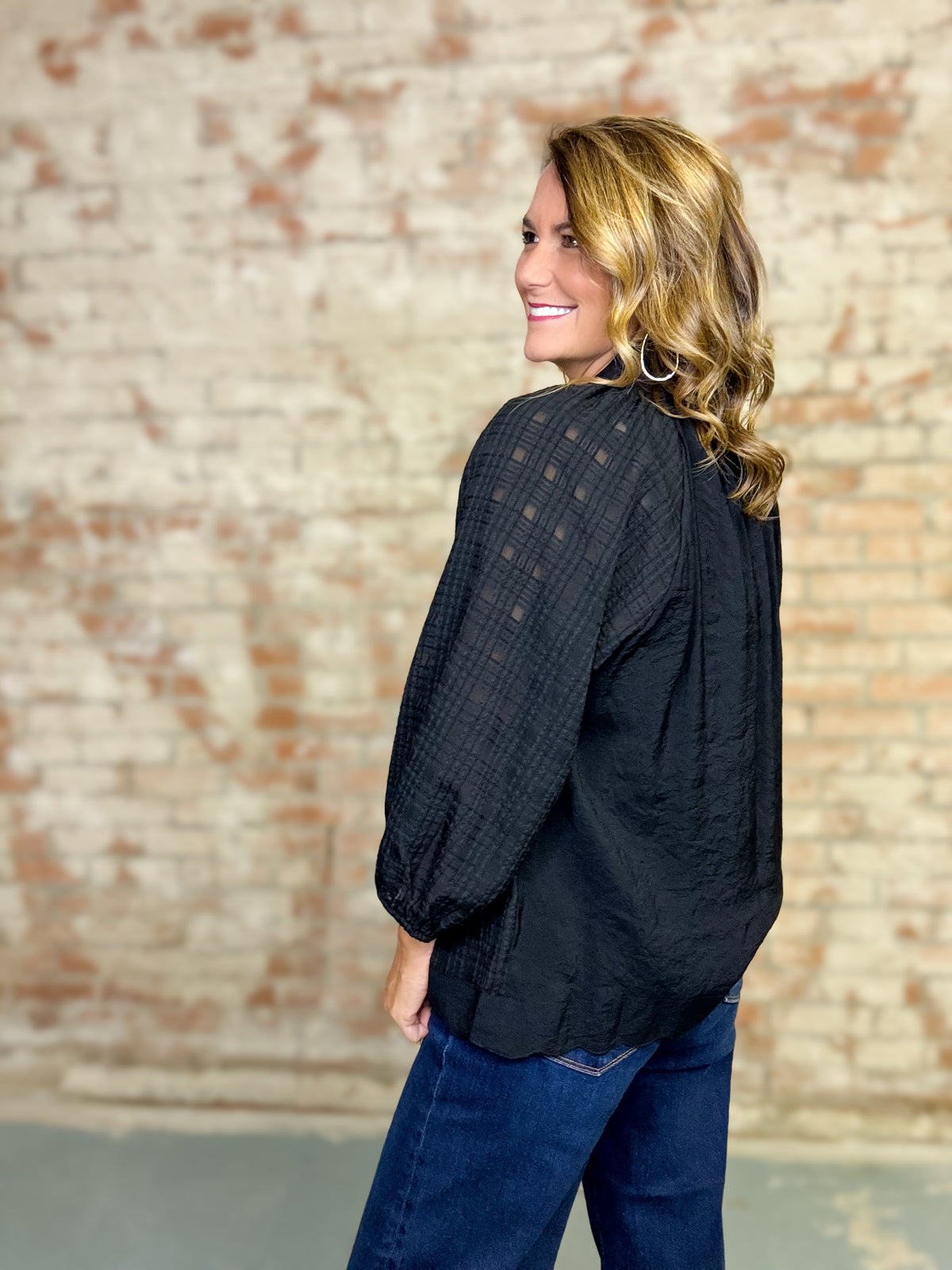 Fiona Textured Top