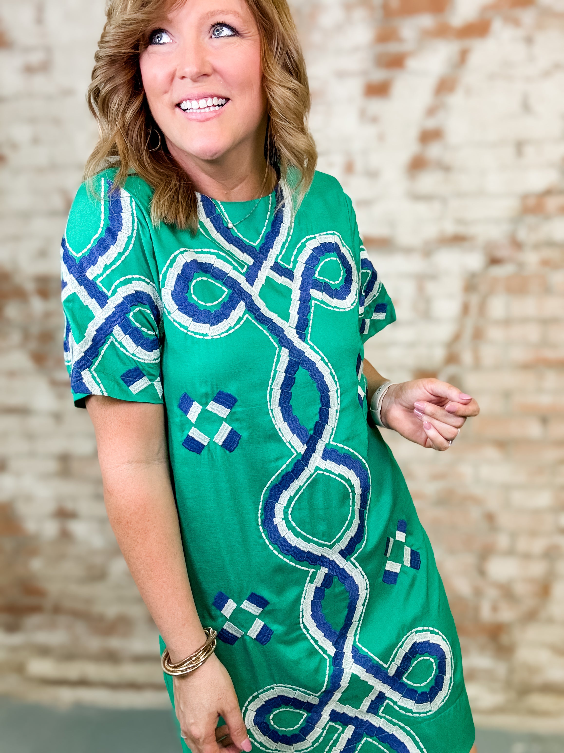 THML Carroll Embroidered Dress