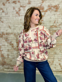 Erika Floral Pullover Top