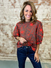 Ivy Jane Floral Vine Top