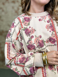 Erika Floral Pullover Top