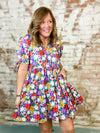 Myra Flower Print Dress