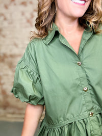 Lizzy Solid Ruffle Top