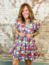 Myra Flower Print Dress