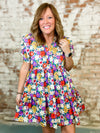Myra Flower Print Dress