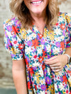 Myra Flower Print Dress
