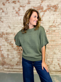 Byron Poncho Sweater Top