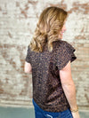 THML Feline Flutter Sleeve Top