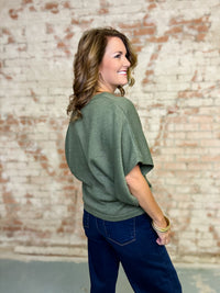 Byron Poncho Sweater Top