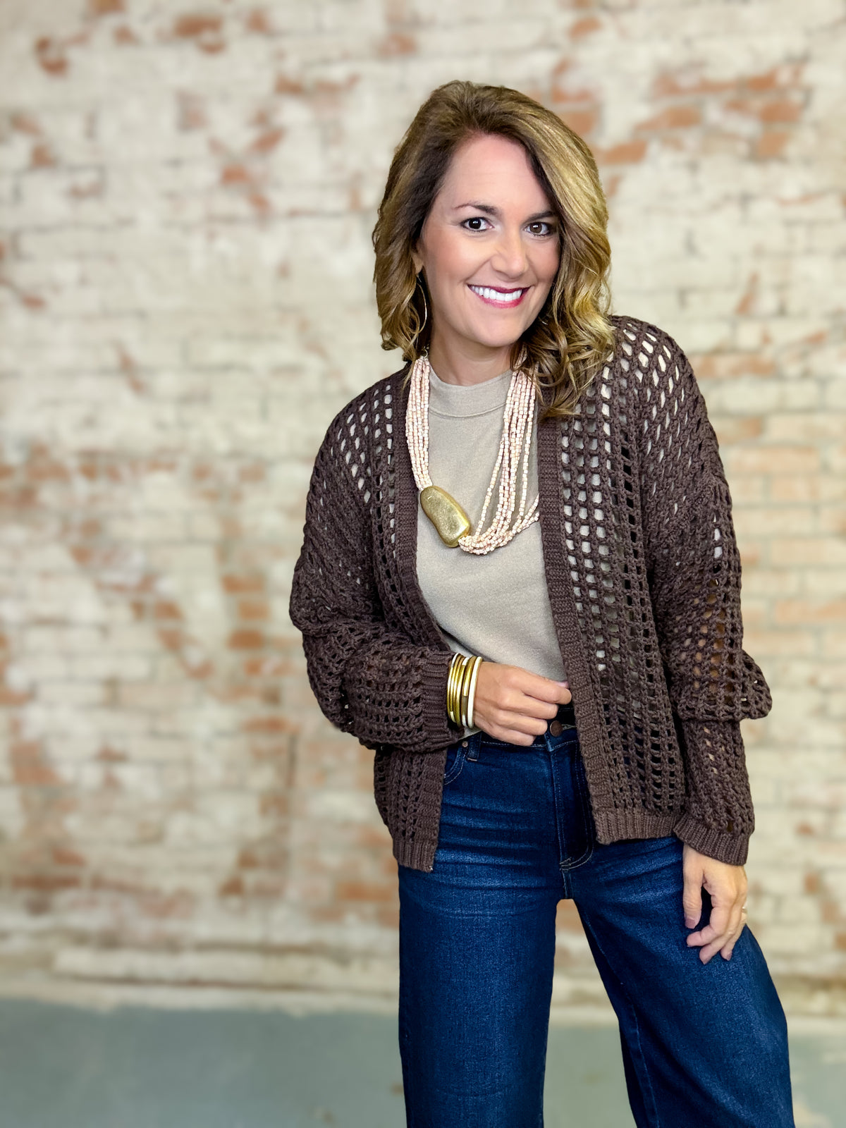 Tabby Crochet Cardigan
