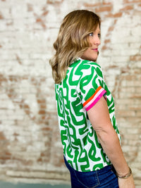 THML Mercer Print Top