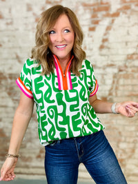 THML Mercer Print Top