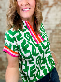 THML Mercer Print Top