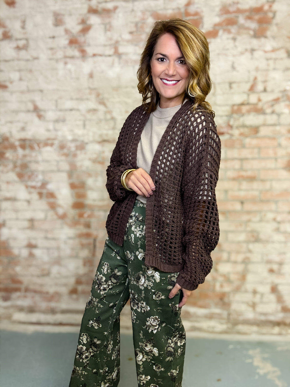 Tabby Crochet Cardigan