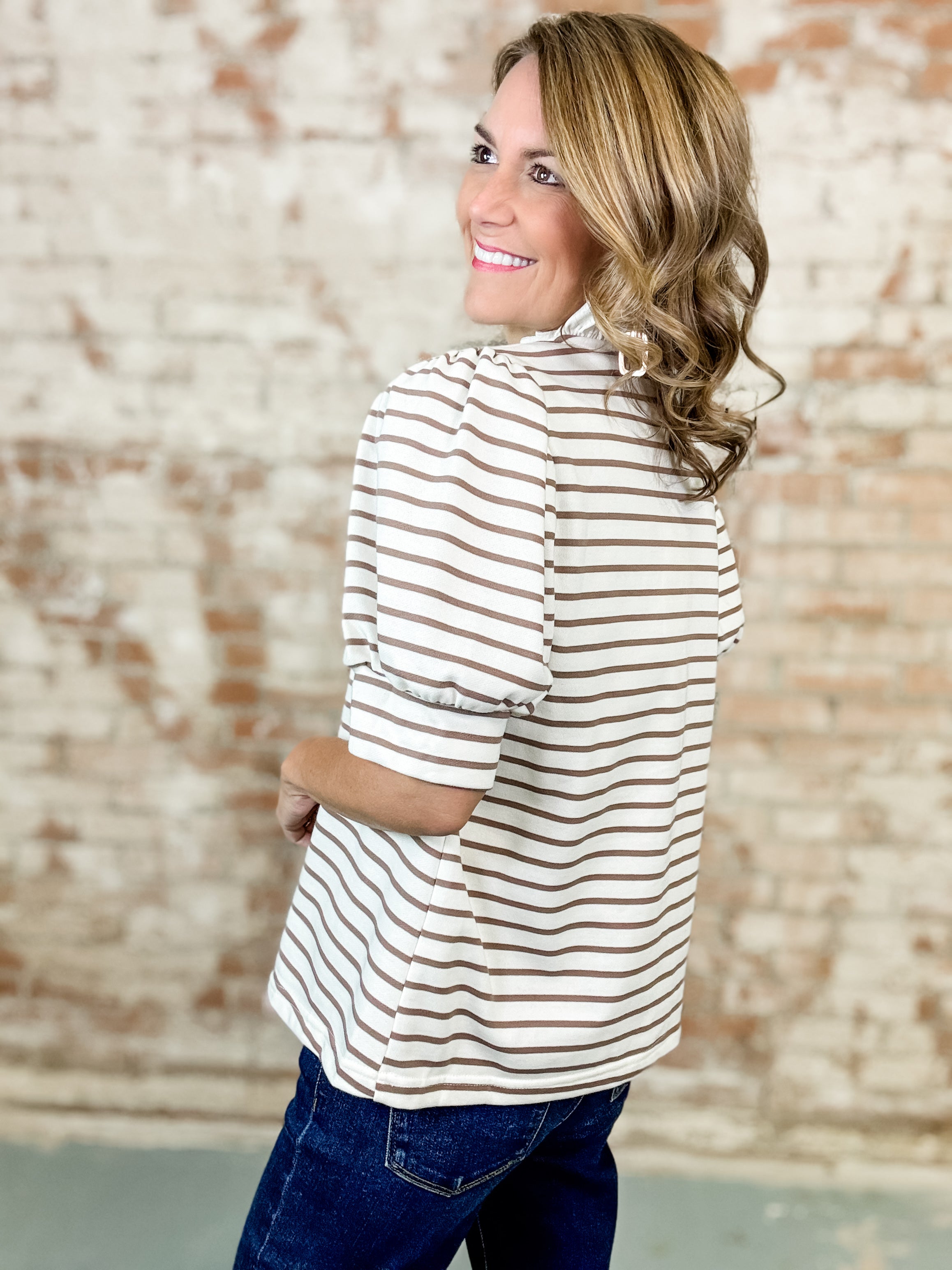 Kim Stripe Top