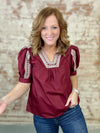 Kaci Puff Sleeve Top