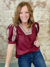 Kaci Puff Sleeve Top