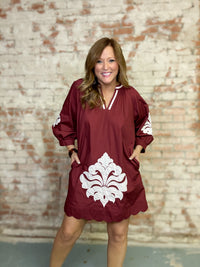 Charleen Applique Dress