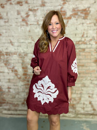 Charleen Applique Dress