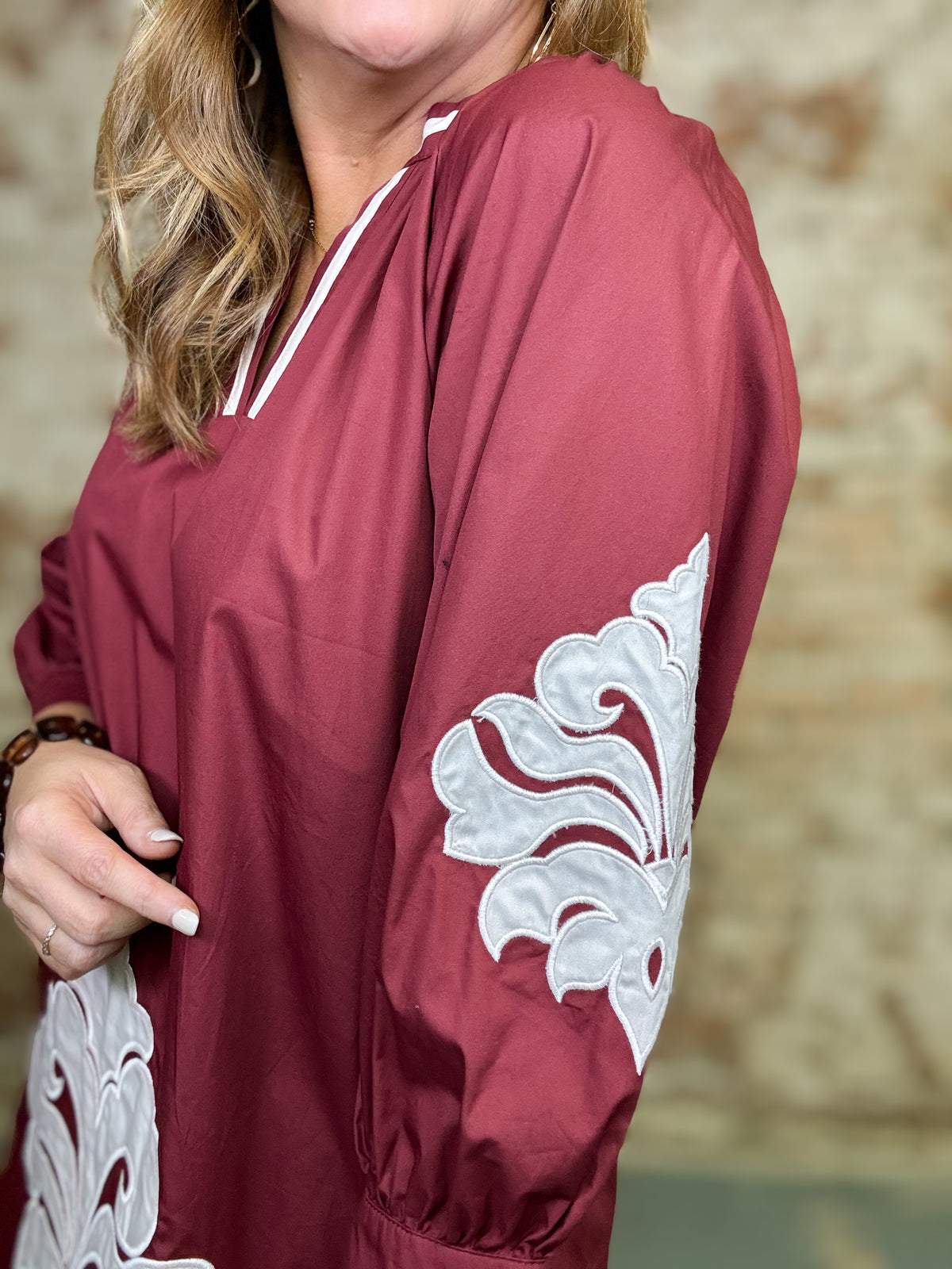 Charleen Applique Dress