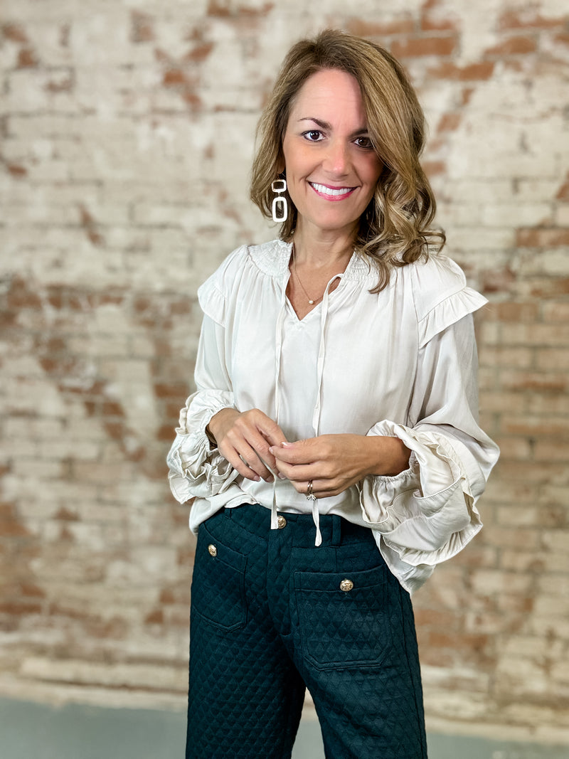 Kiera Peasant Style Top
