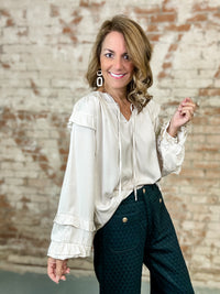 Kiera Peasant Style Top
