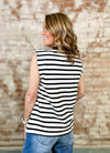 Rainsann Sleeveless Stripe Top