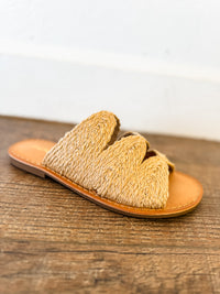 Tresia Raffia Sandal