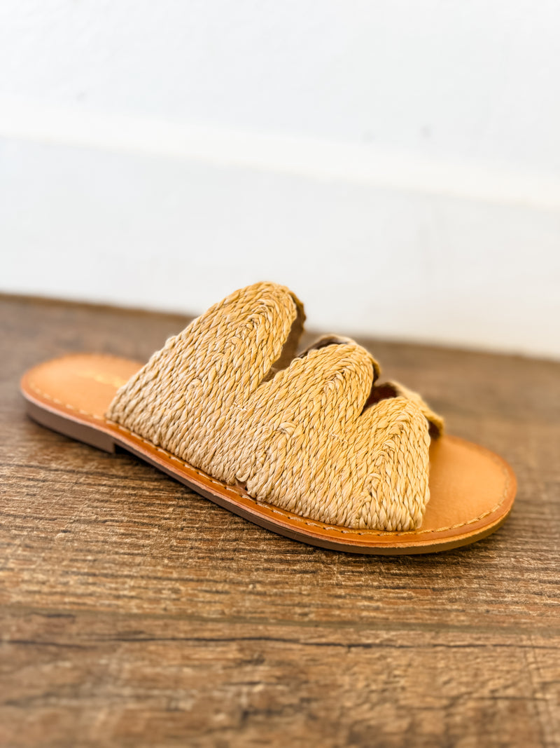 Tresia Raffia Sandal